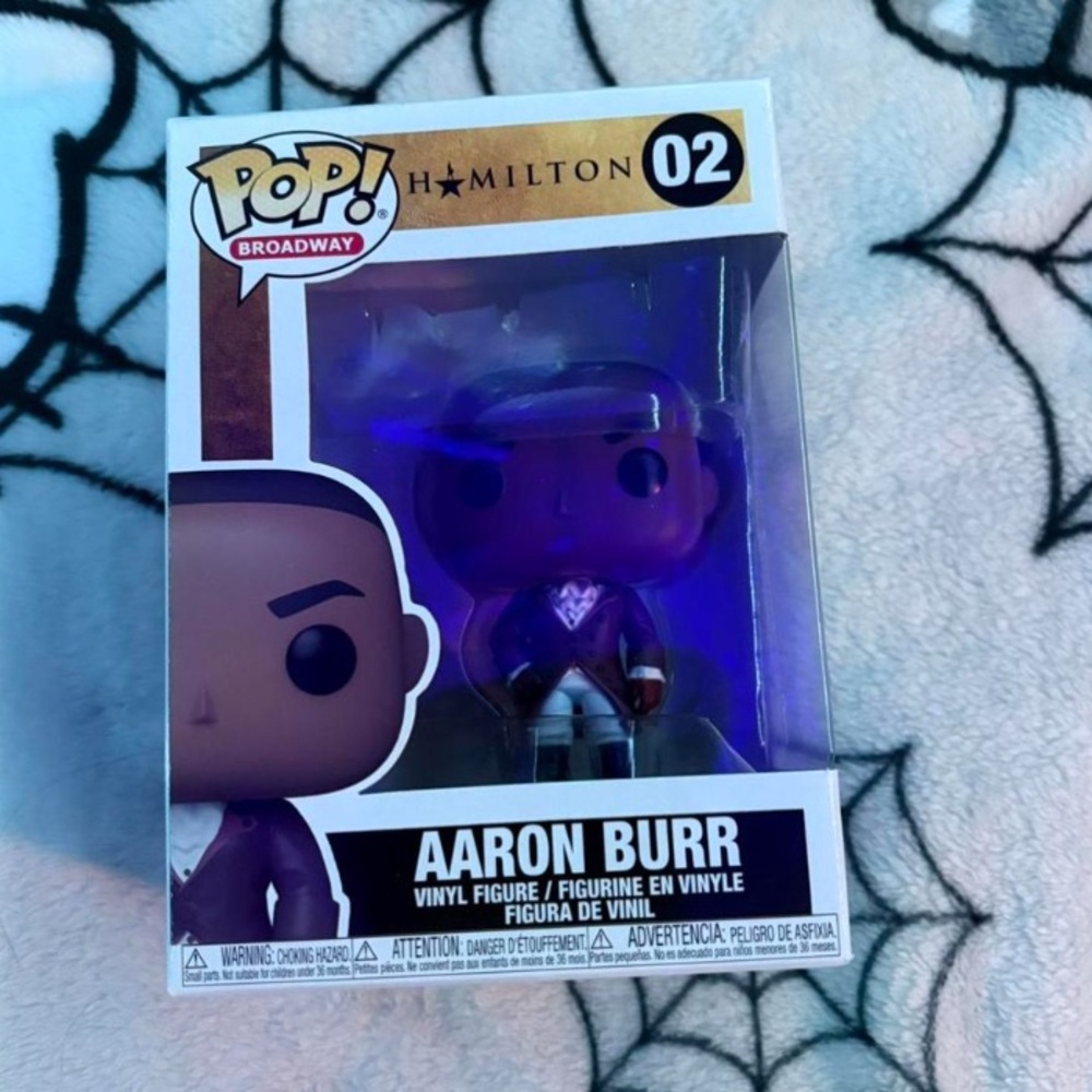 Funko Pop Broadway Aaron Burr Hamilton #02 Musical Vinyl Bobblehead Figure